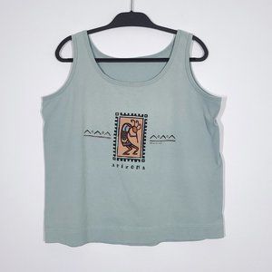 Vintage 90s Arizona Kokopelli Tank